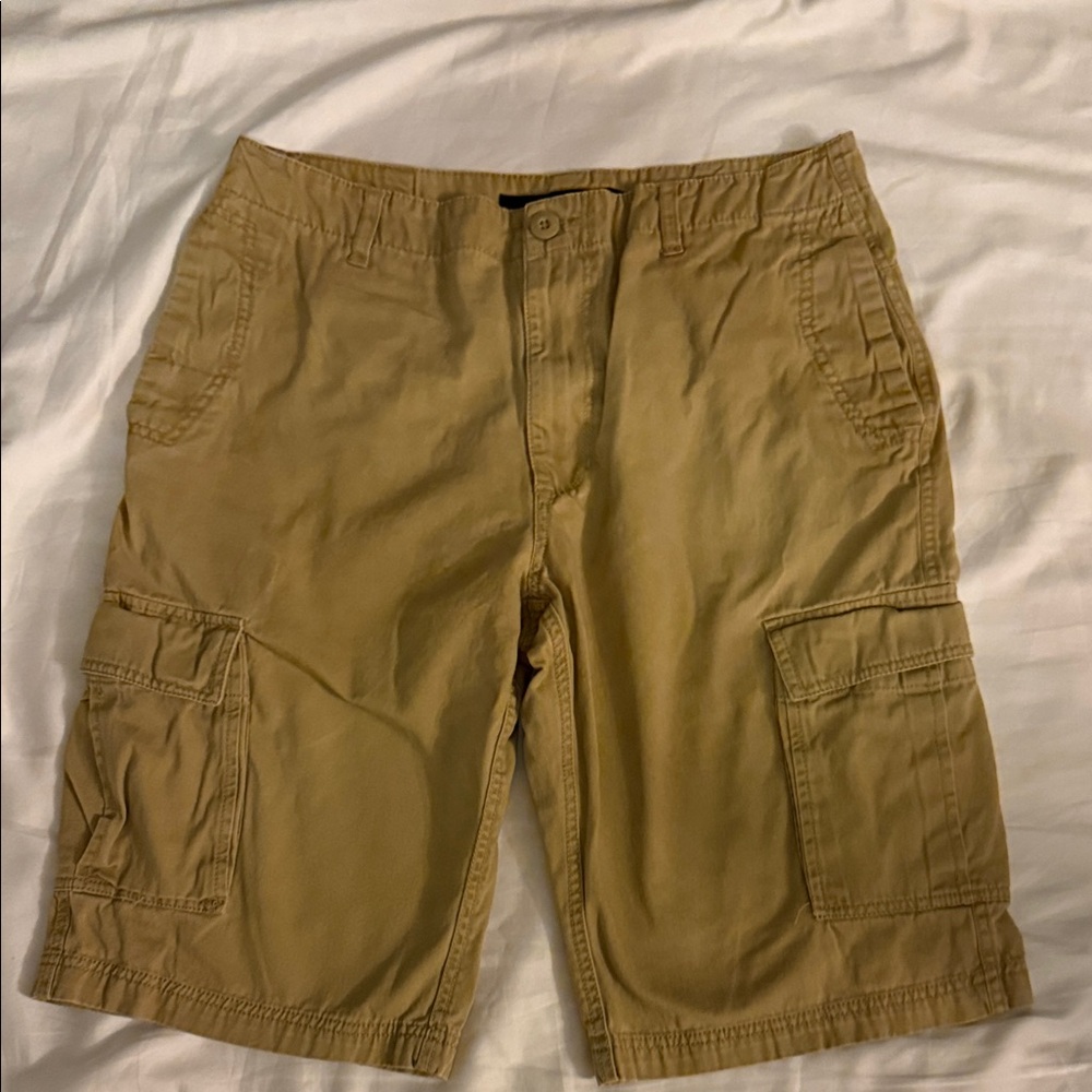 Sean John Khaki Cargo Shorts for Men